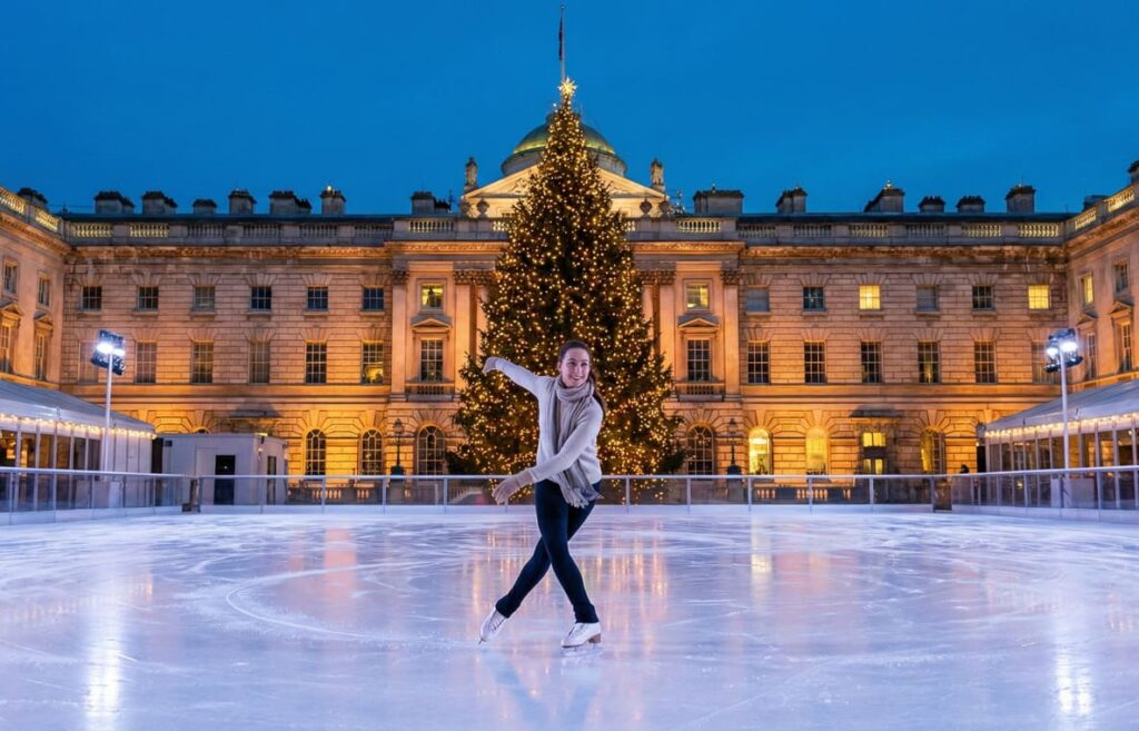 Pista de patinaje en Londres