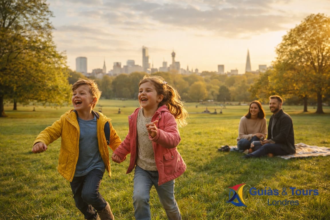 Hyde Park con niños